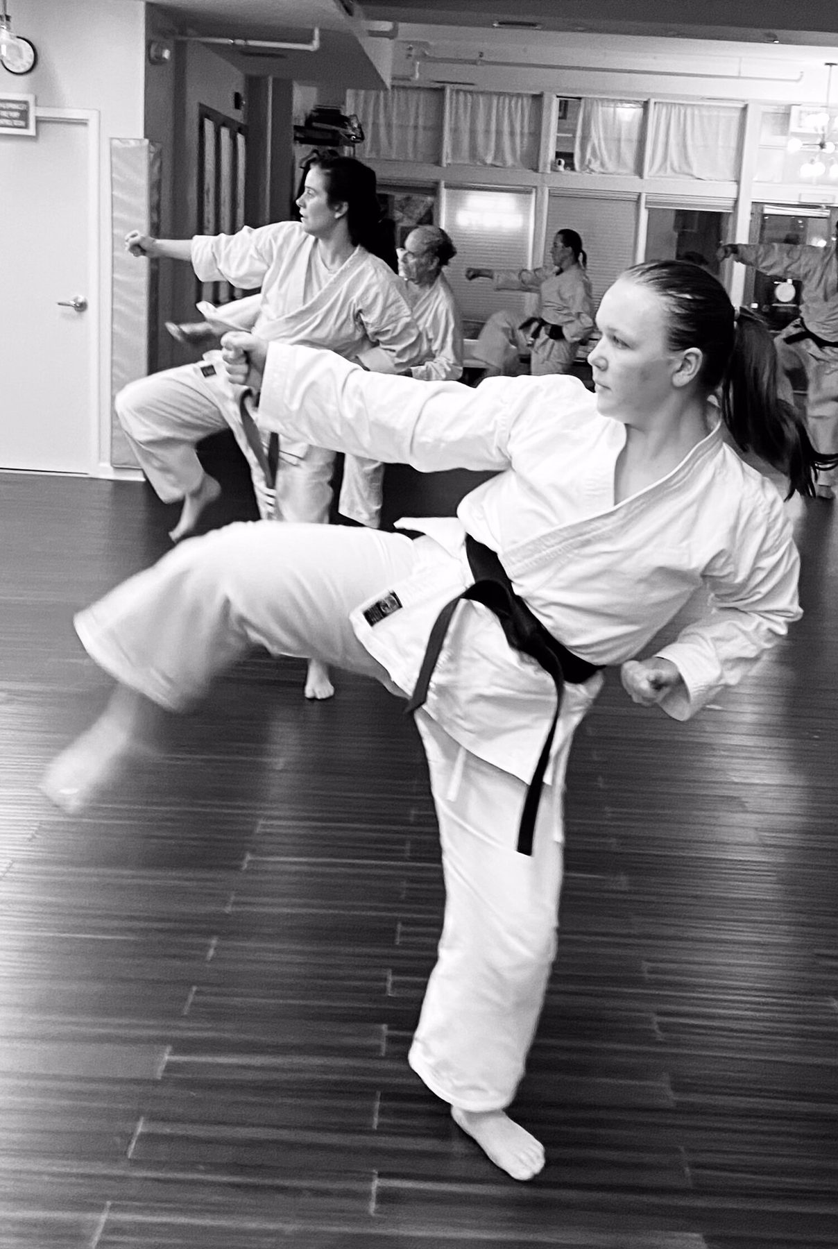 Martial arts training in Old Town Alexandria